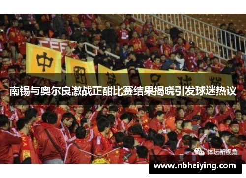 南锡与奥尔良激战正酣比赛结果揭晓引发球迷热议